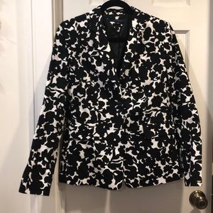 floral statement blazer